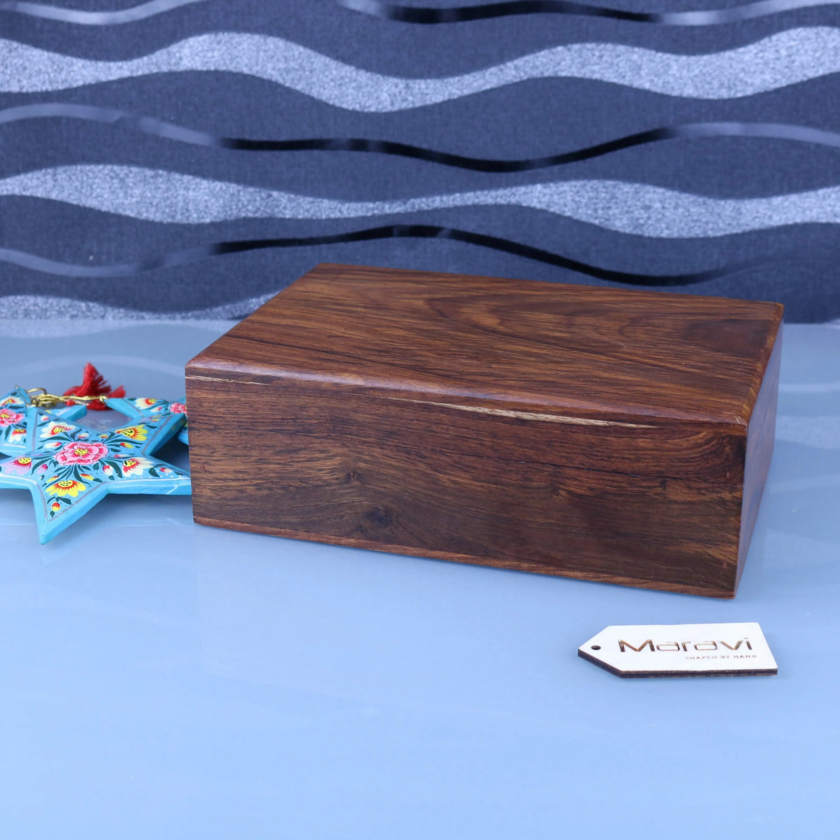 Khalka Sheesham Wood Storage Box