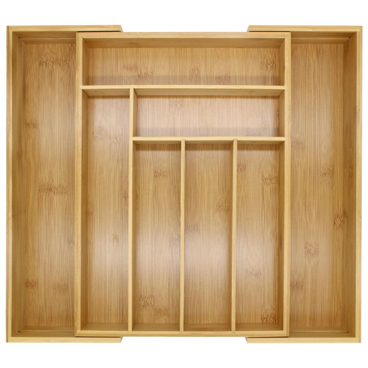 M&W Bamboo Extending Cutlery Tray
